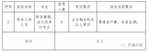 安多縣財(cái)政局最新招聘啟事